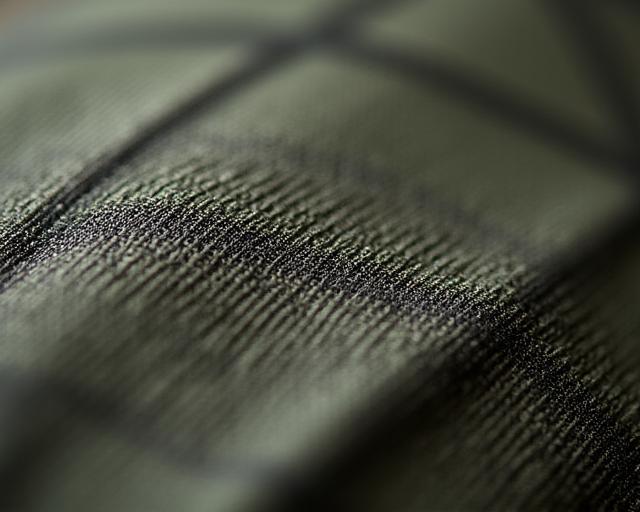 A close-up view of Armor-Flex ripstop material, highlighting the grid pattern.